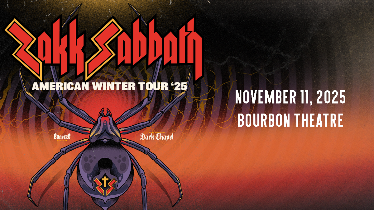 Zakk Sabbath with Bonfire and Dark Chapel