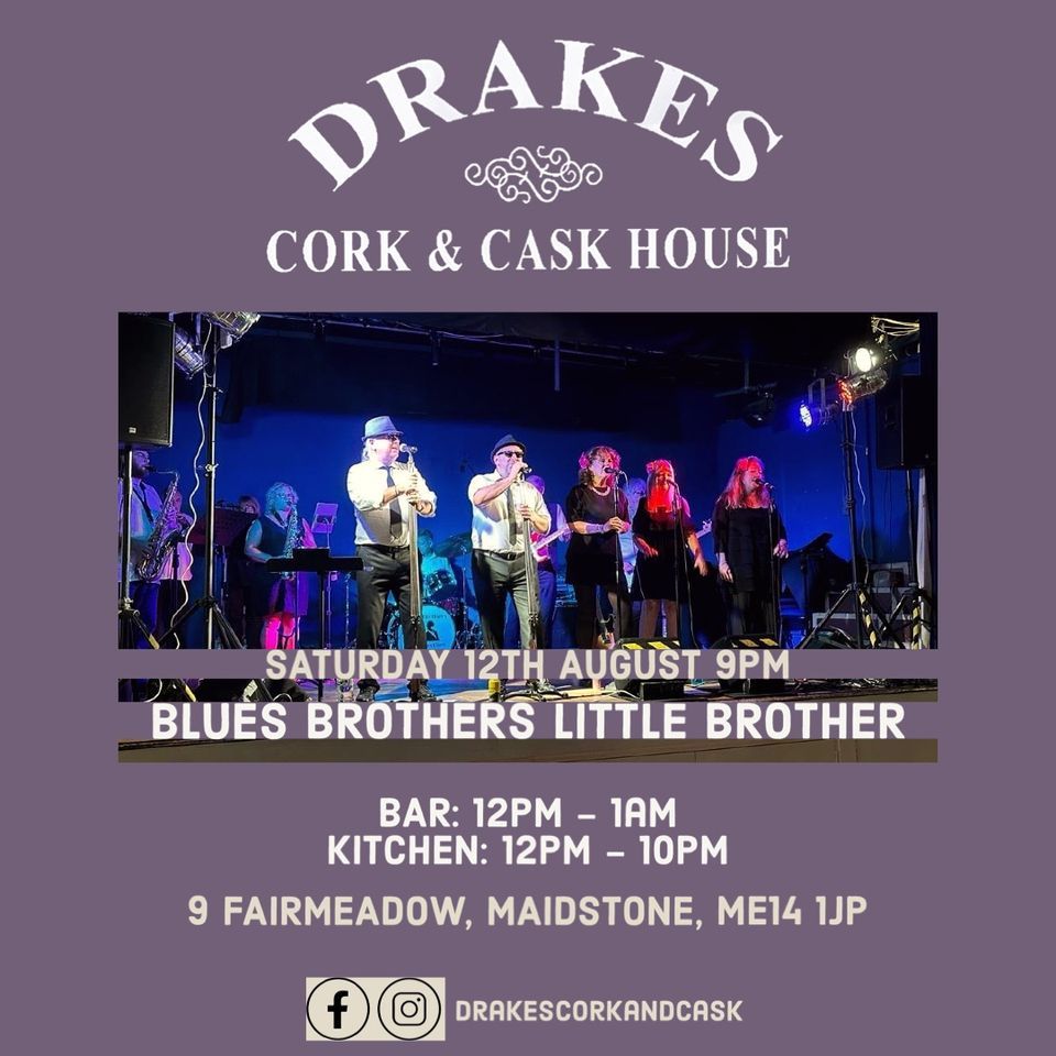 Live Music Saturday with Blues Brothers Little Brother Drakes Cork