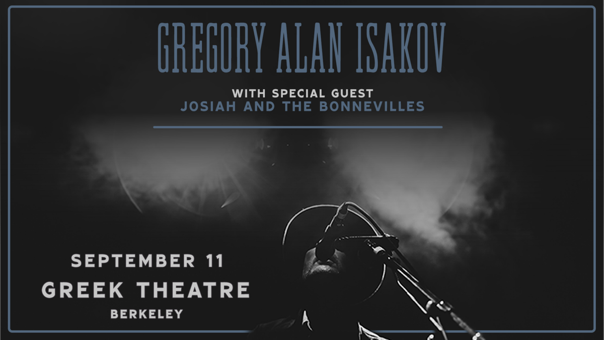 Gregory Alan Isakov with Josiah And The Bonnevilles