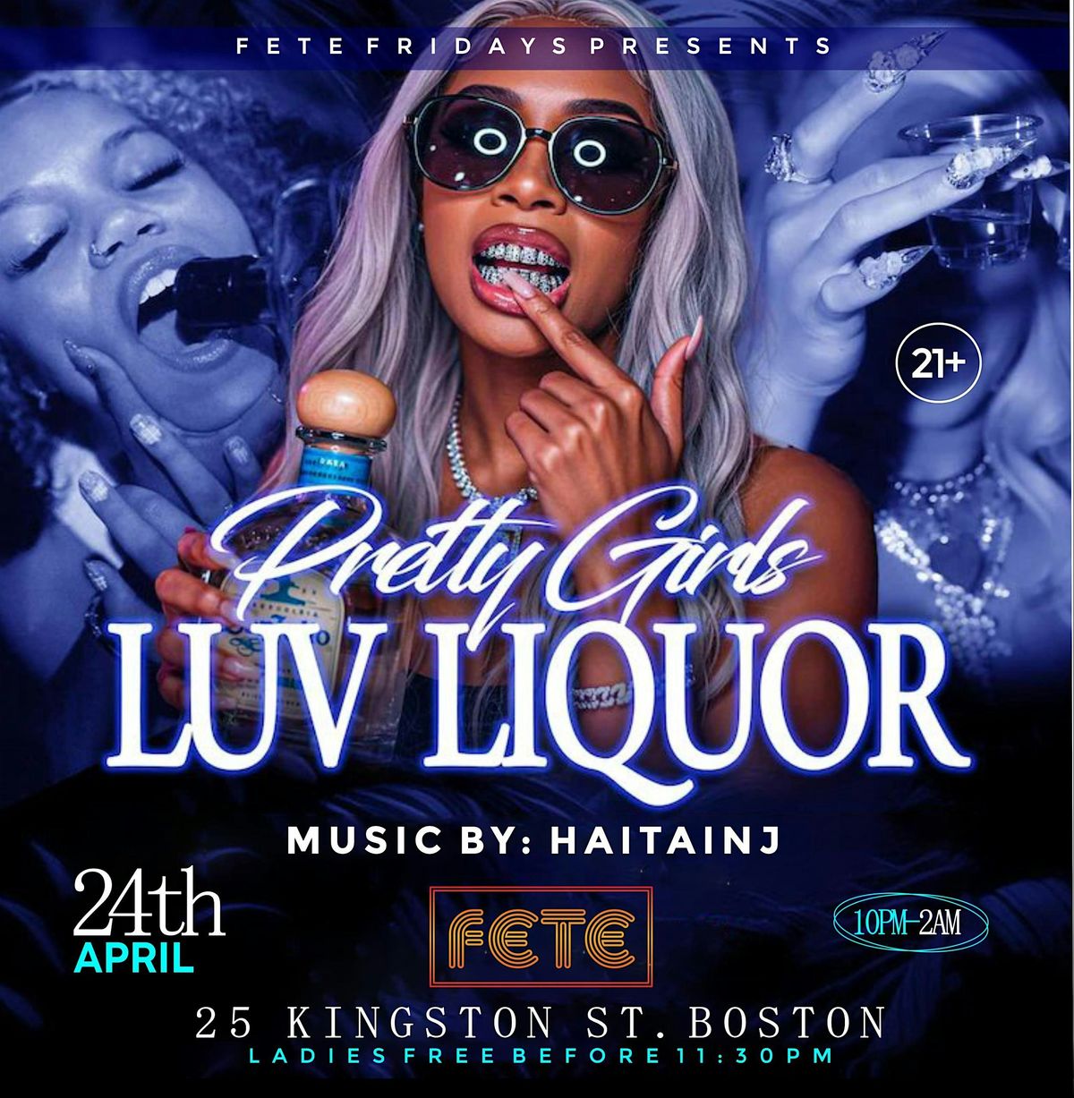 Pretty girls luv liquor