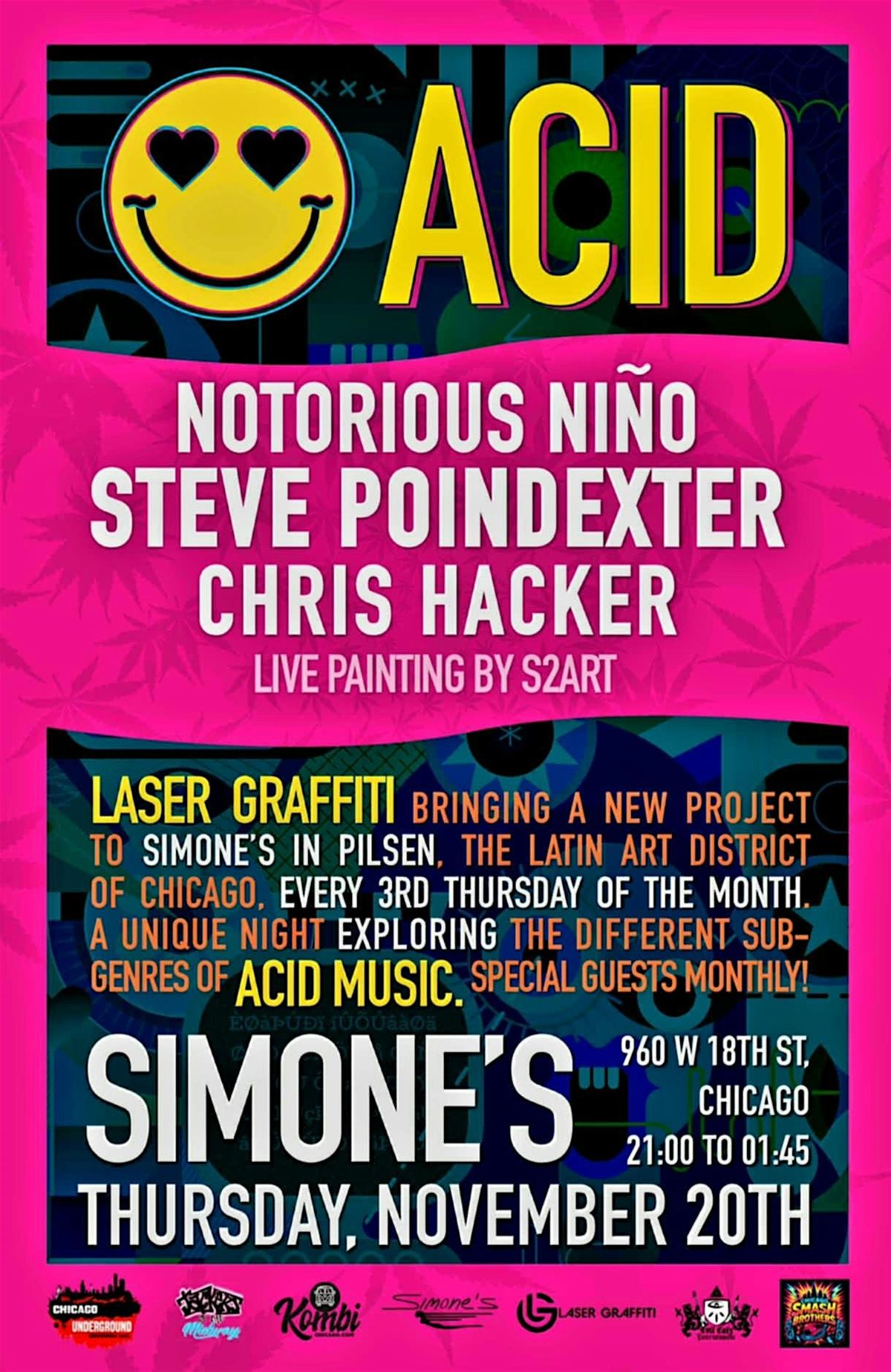 Simone's on Acid (Special Acid Music Night)
