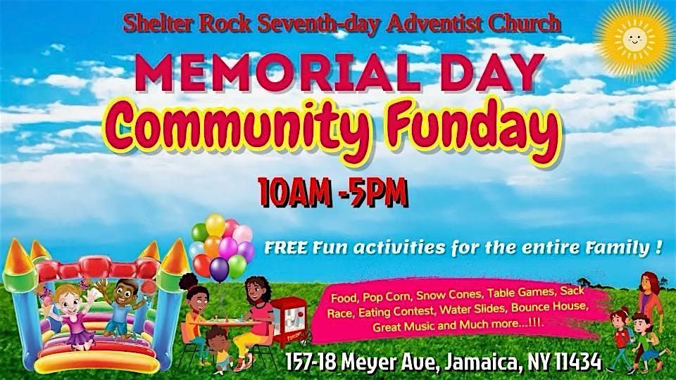 Memorial Day Community Funday