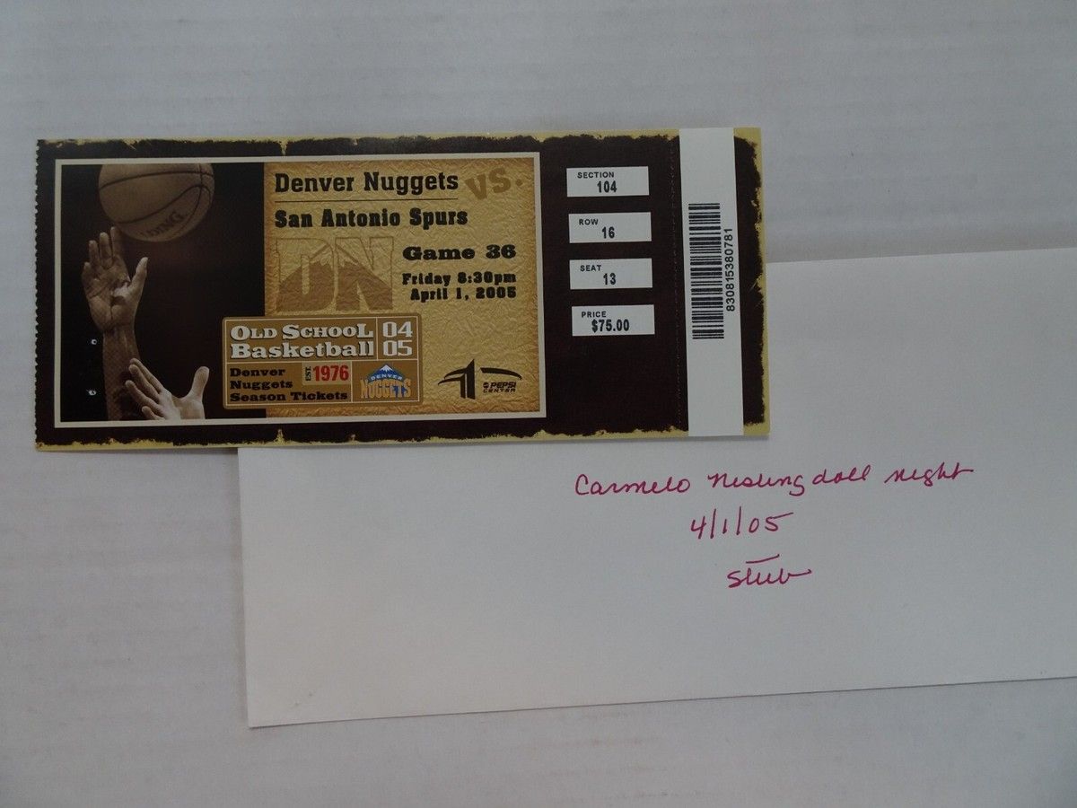 Denver Nuggets at San Antonio Spurs Tickets