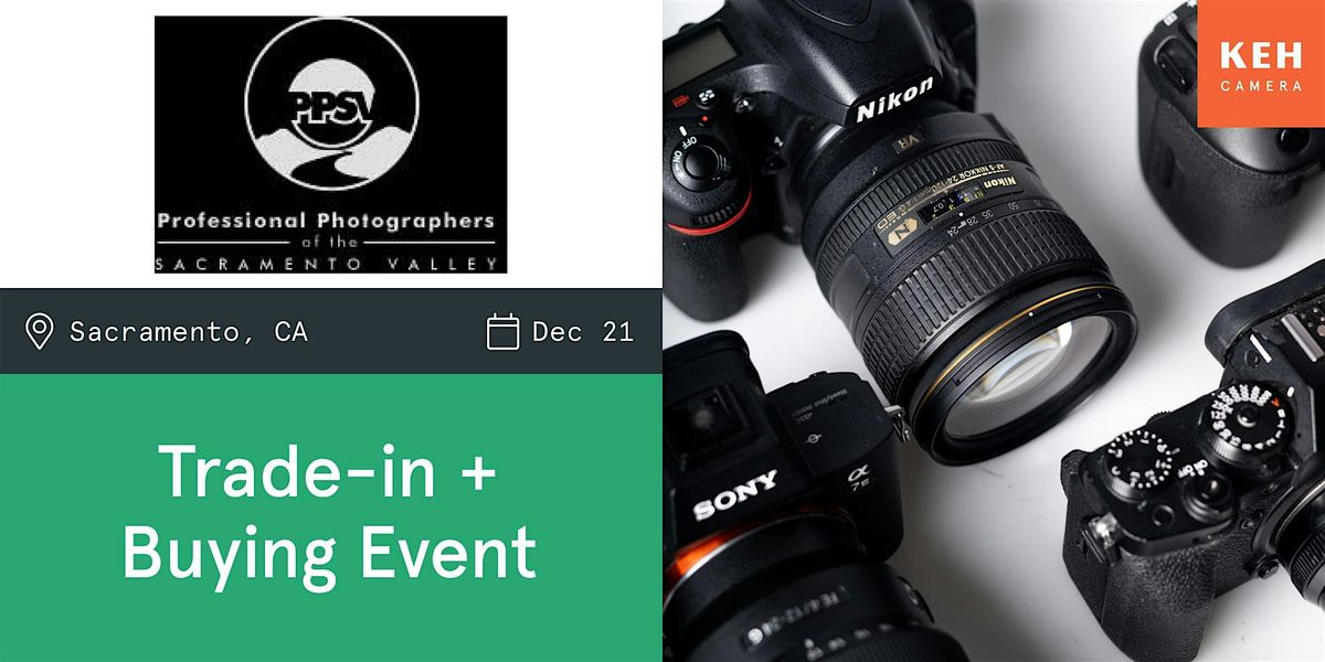 Sell your camera gear (free event-no ticket) with PPSV