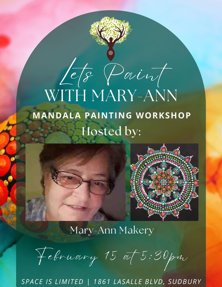 Mandala Painting Workshop with Mary-Ann | 1861 Lasalle Blvd, Greater ...