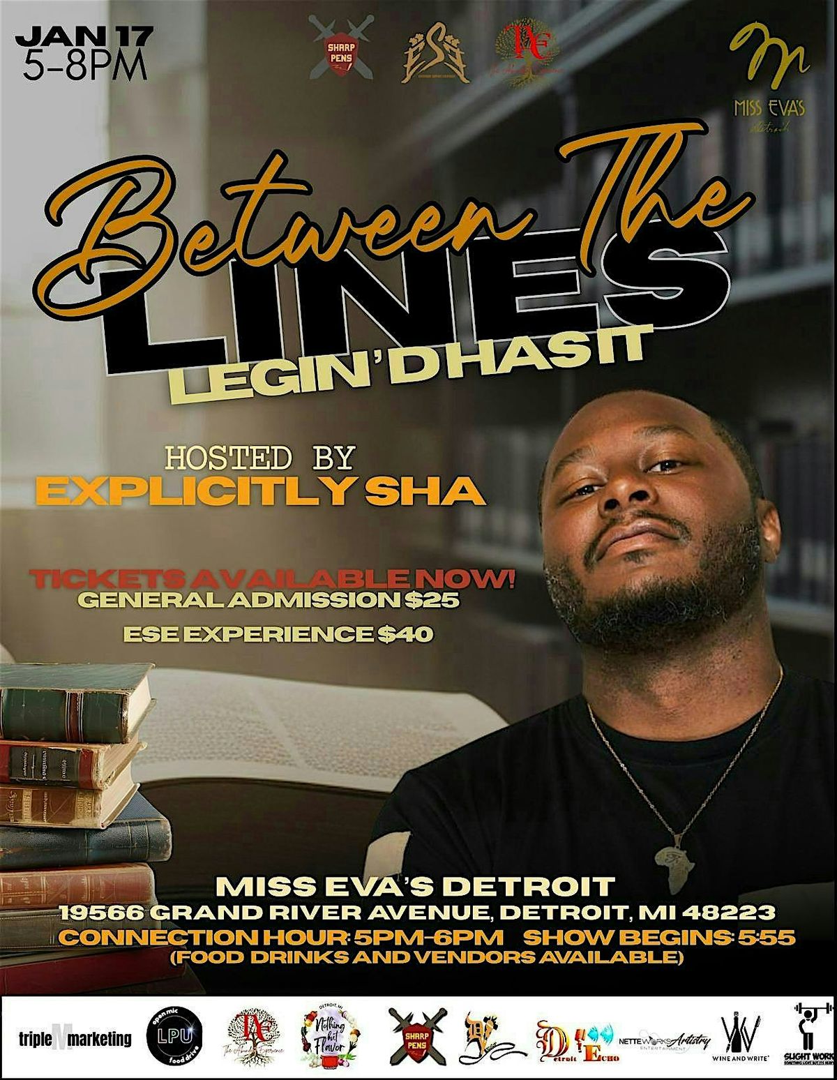 Between The Lines:  Legin\u2019d Has It Poetry Night