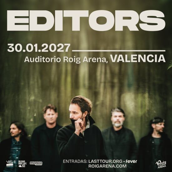 Editors en Auditorio Roig Arena, Valencia 2027