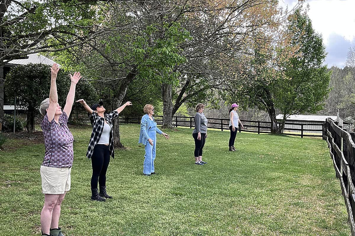 Parking Spring Awakening - Asheville