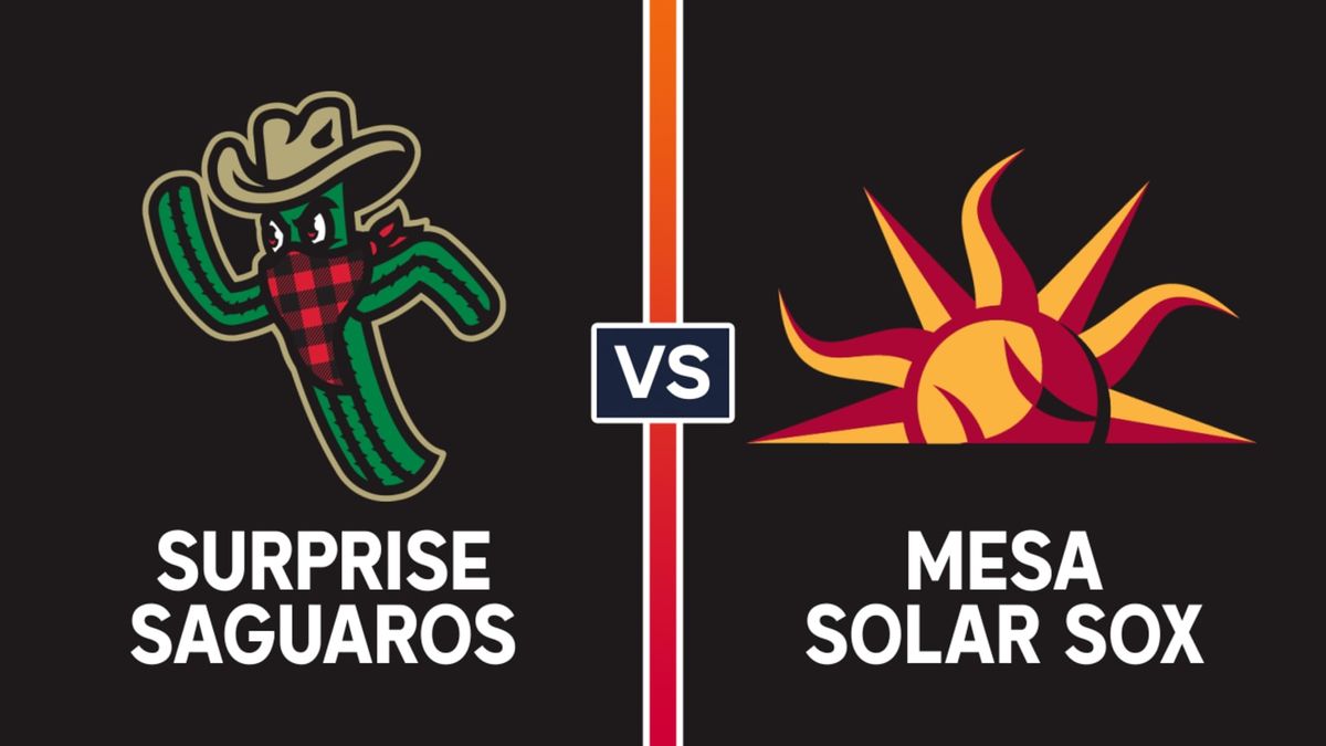 Parking Mesa Solar Sox at Surprise Saguaros