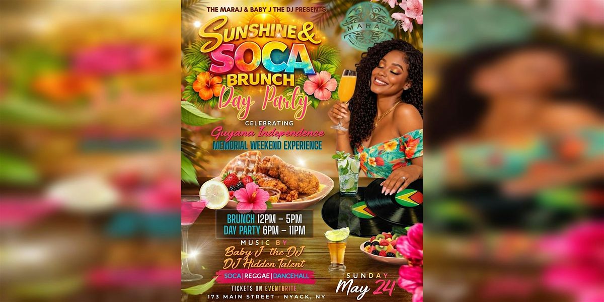 "Sunshine & Soca Brunch Memorial Weekend"