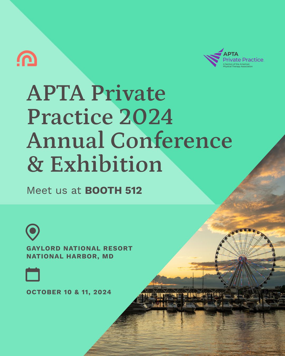 APTA PPS Annual Conference 2024 Gaylord National Harbor Resort