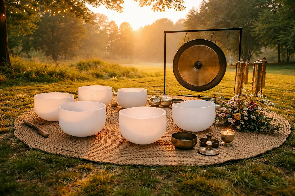 Sun Up Sound Bath In The Park
