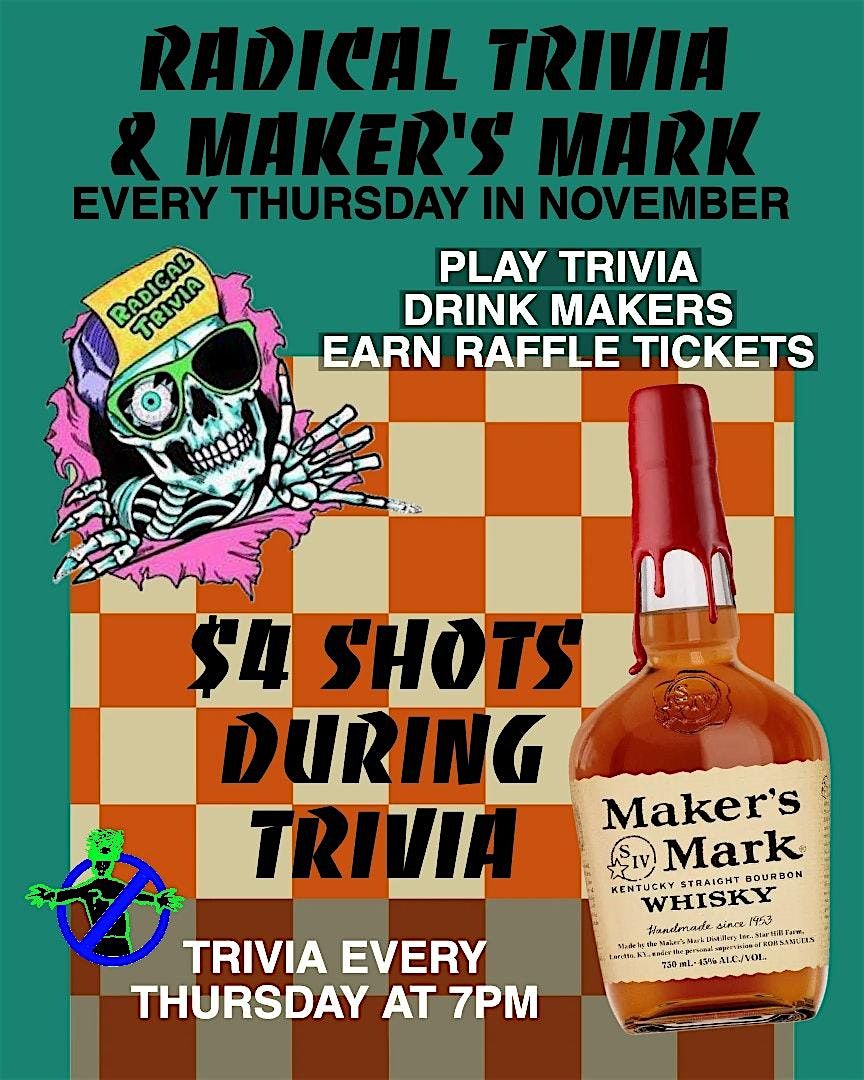 Radical Trivia | OTB Bicycle Cafe | Thurs at 7pm