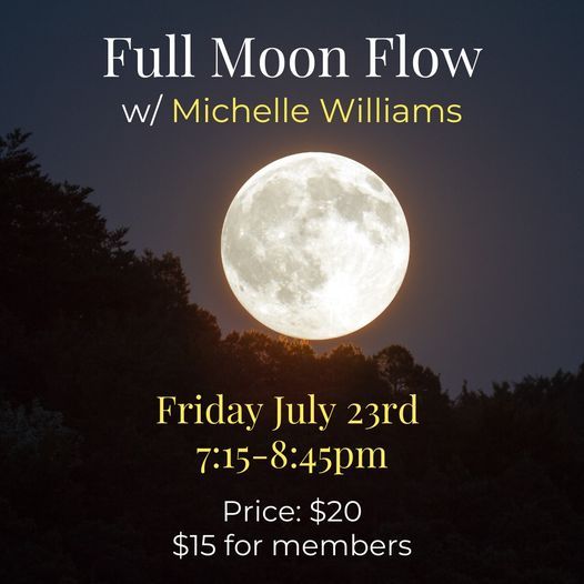 Full Moon Flow Shangri La Hot Yoga Clarksville Tn July 23 21