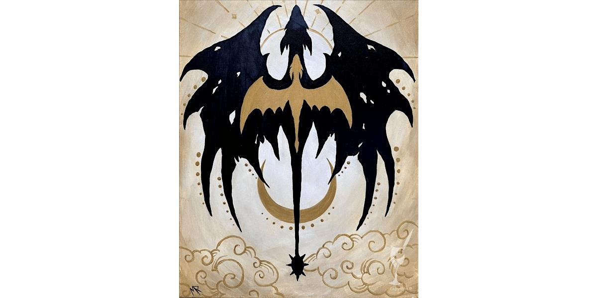 Relic of Violence Dragon - Paint and Sip in Denver | Classpop!\u2122