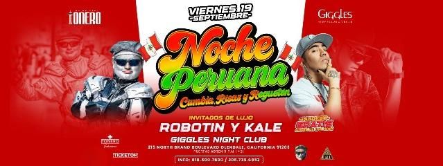 NOCHE PERUANA EN GLENDALE