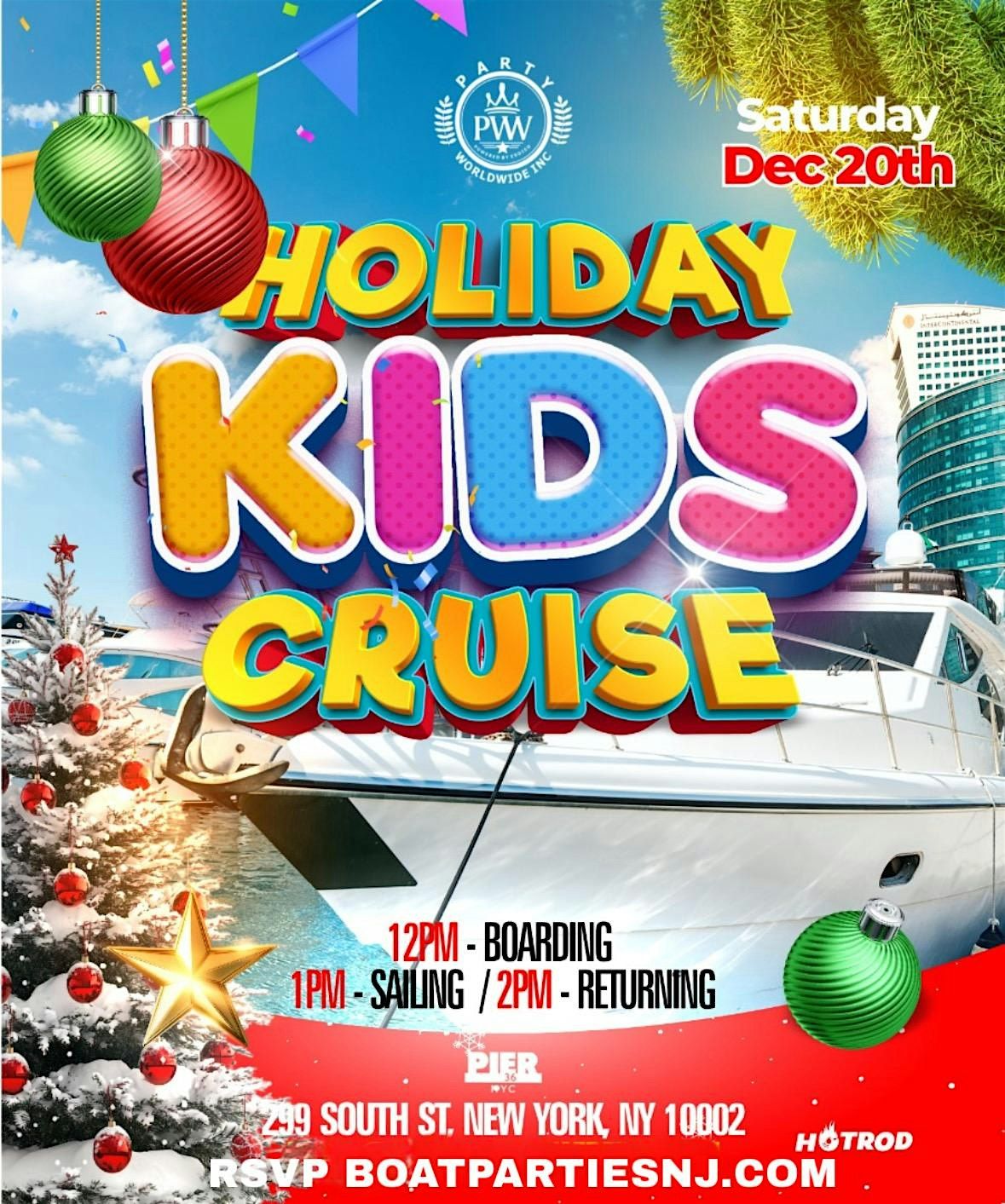 Kids Holiday Party Cruise