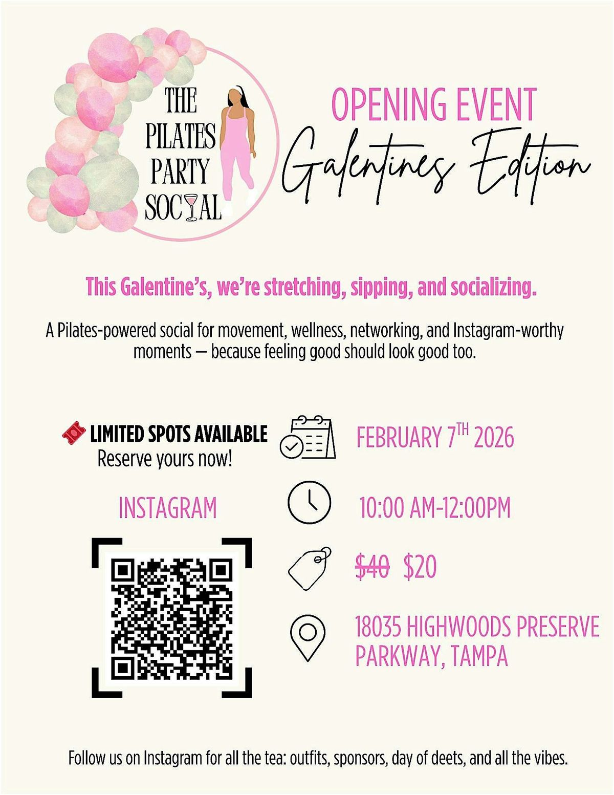The Pilates Party Social