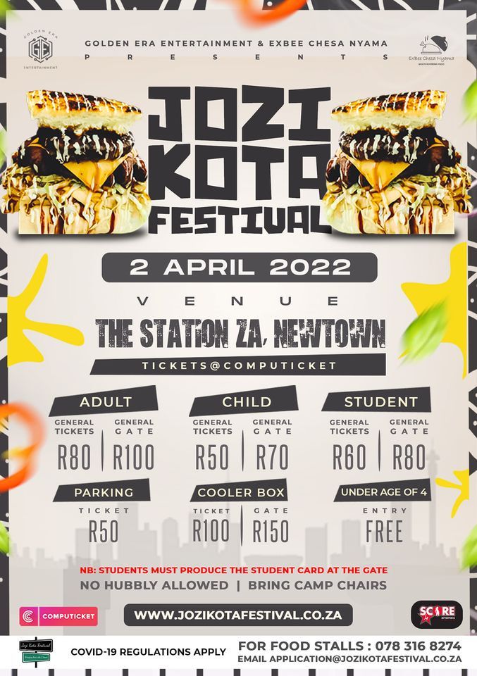 Jozi Kota Festival (Newtown JHB) The Station ZA, Johannesburg, GT