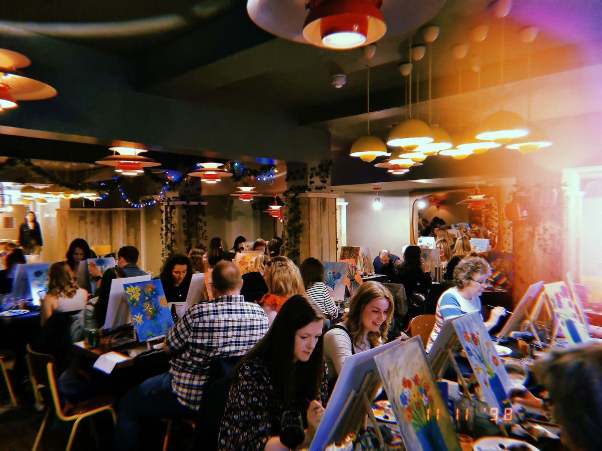 Boozy Brushes, Drag Upbeat Indie Harvest Moon Paint Party! Edinburgh