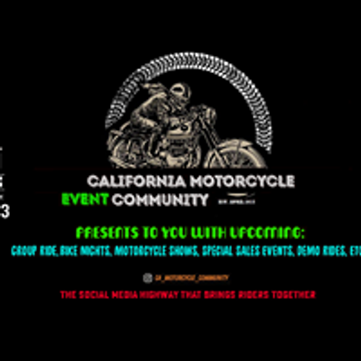 California Motorcycle Event Community