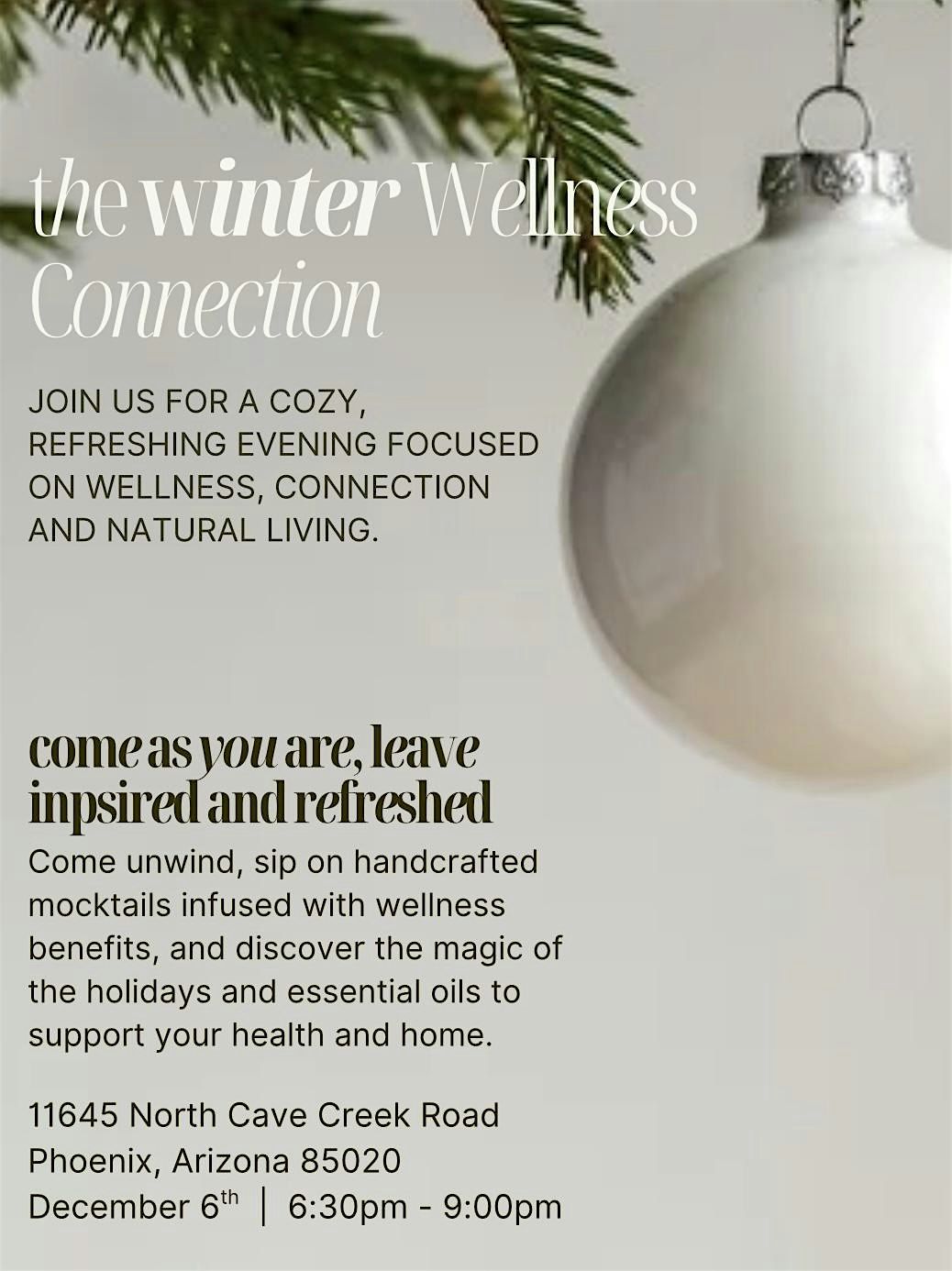 Winter Wellness Connection