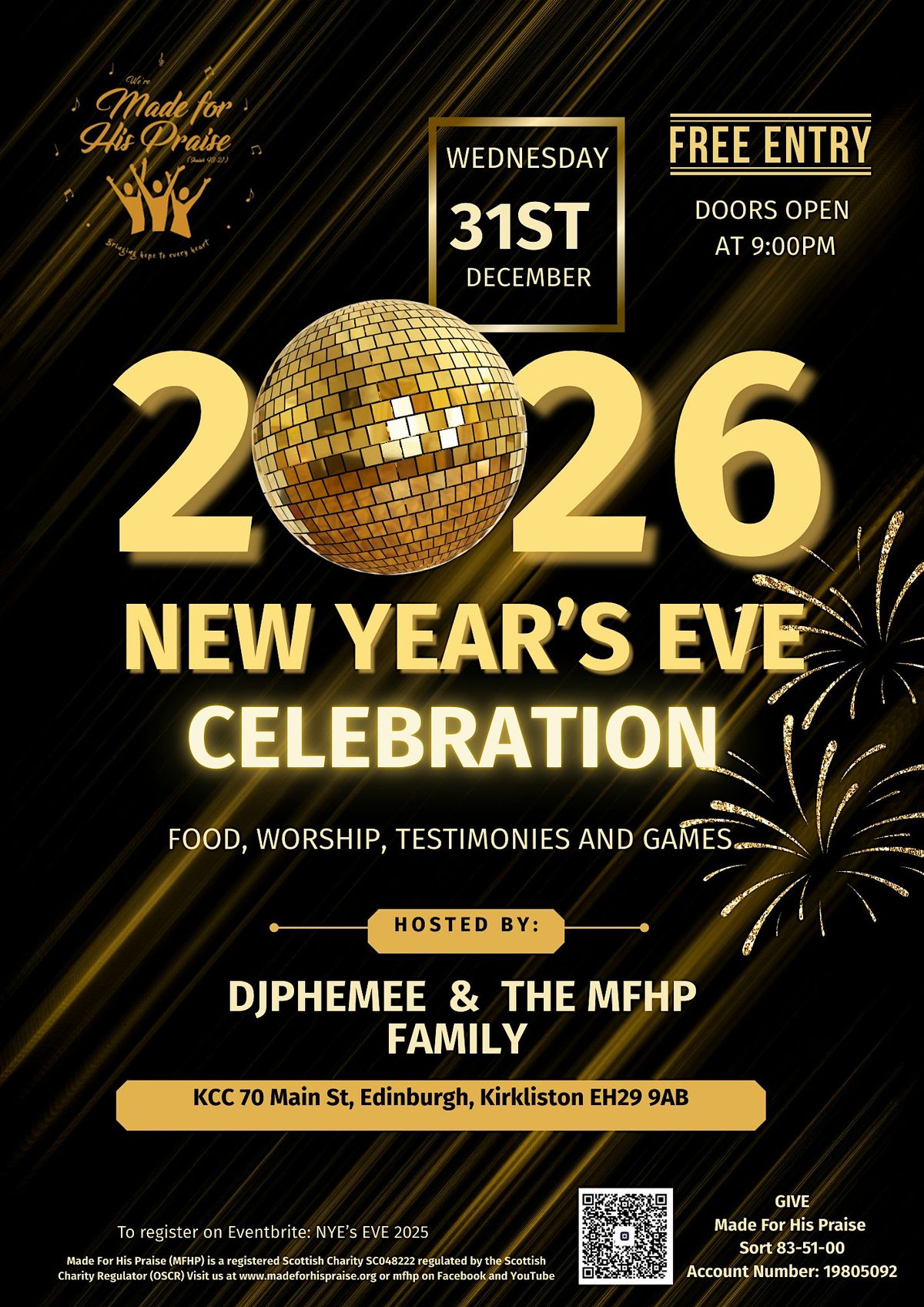 New Year's Eve Celebration 2025