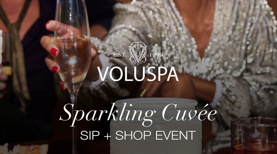 Home for the Holidays Voluspa Sparkling Cuvee Sip + Shop Naimie's