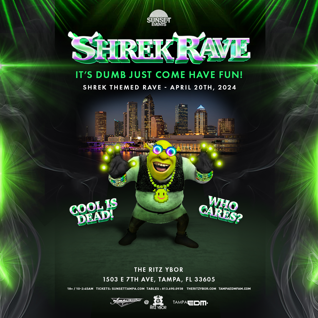 Shrek Rave at Revel Entertainment Center