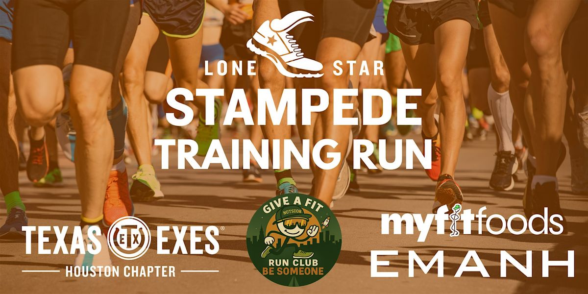 Stampede Training Run + EMANH Launch with Give A Fit Run Club & MyFitFoods