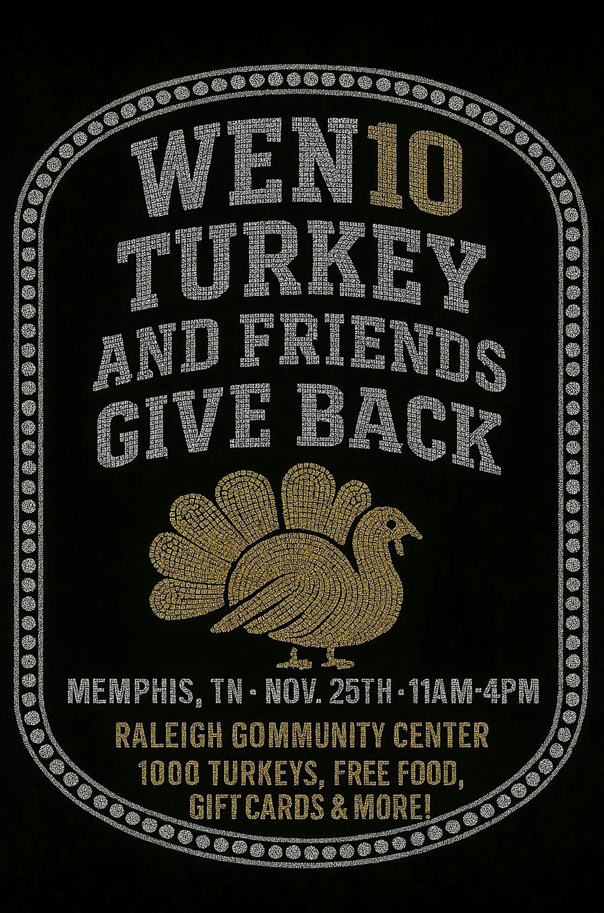 WEN10 Turkey and Friends Give Back