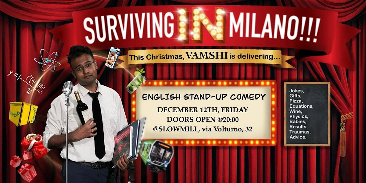 SURVIVING IN MILANO ! - English stand-up comedy