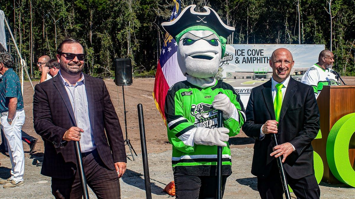 Parking Greensboro Gargoyles at Savannah Ghost Pirates