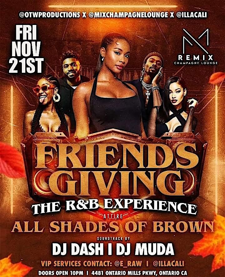 FRIENDSGIVING R&B EXPERIENCE