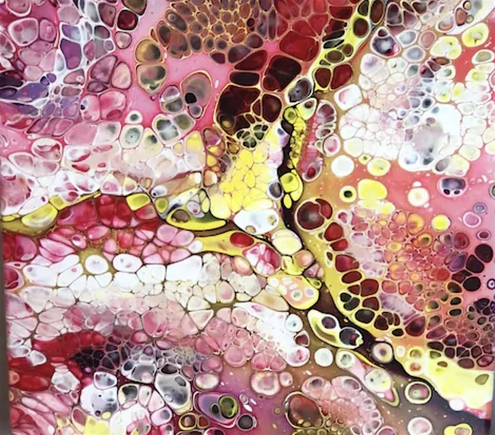 Kids Slime Making & Acrylic Paint Pour Class