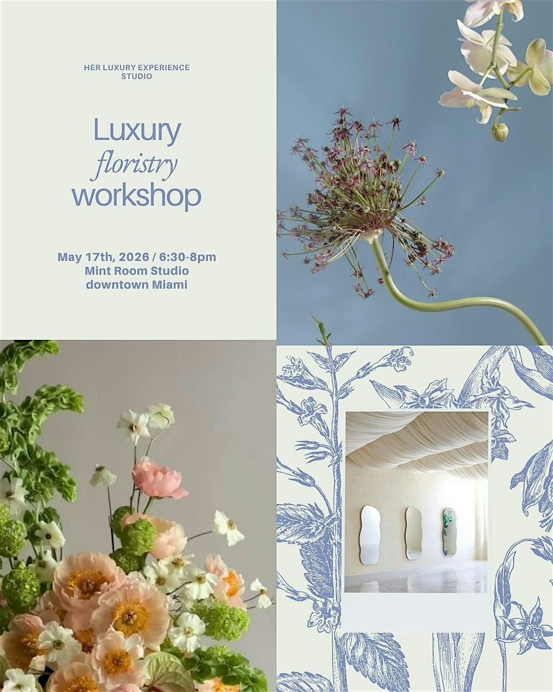 Luxury Flower Arrangement Class