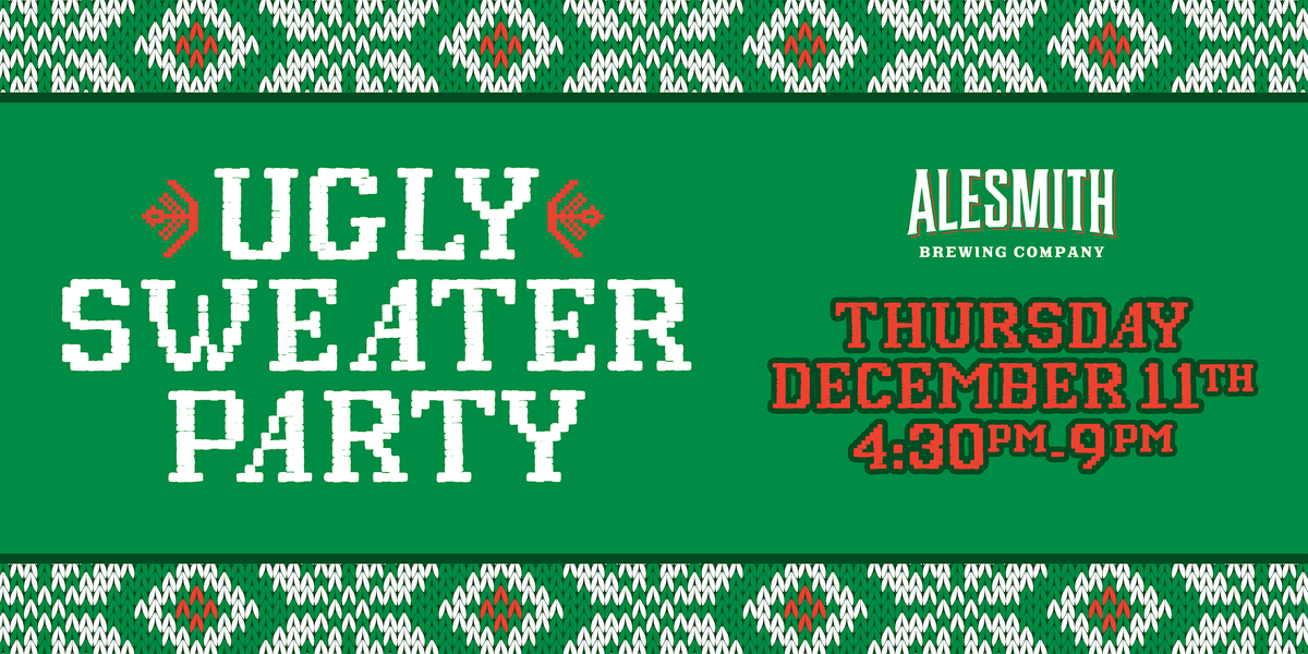 AleSmith Ugly Sweater Party