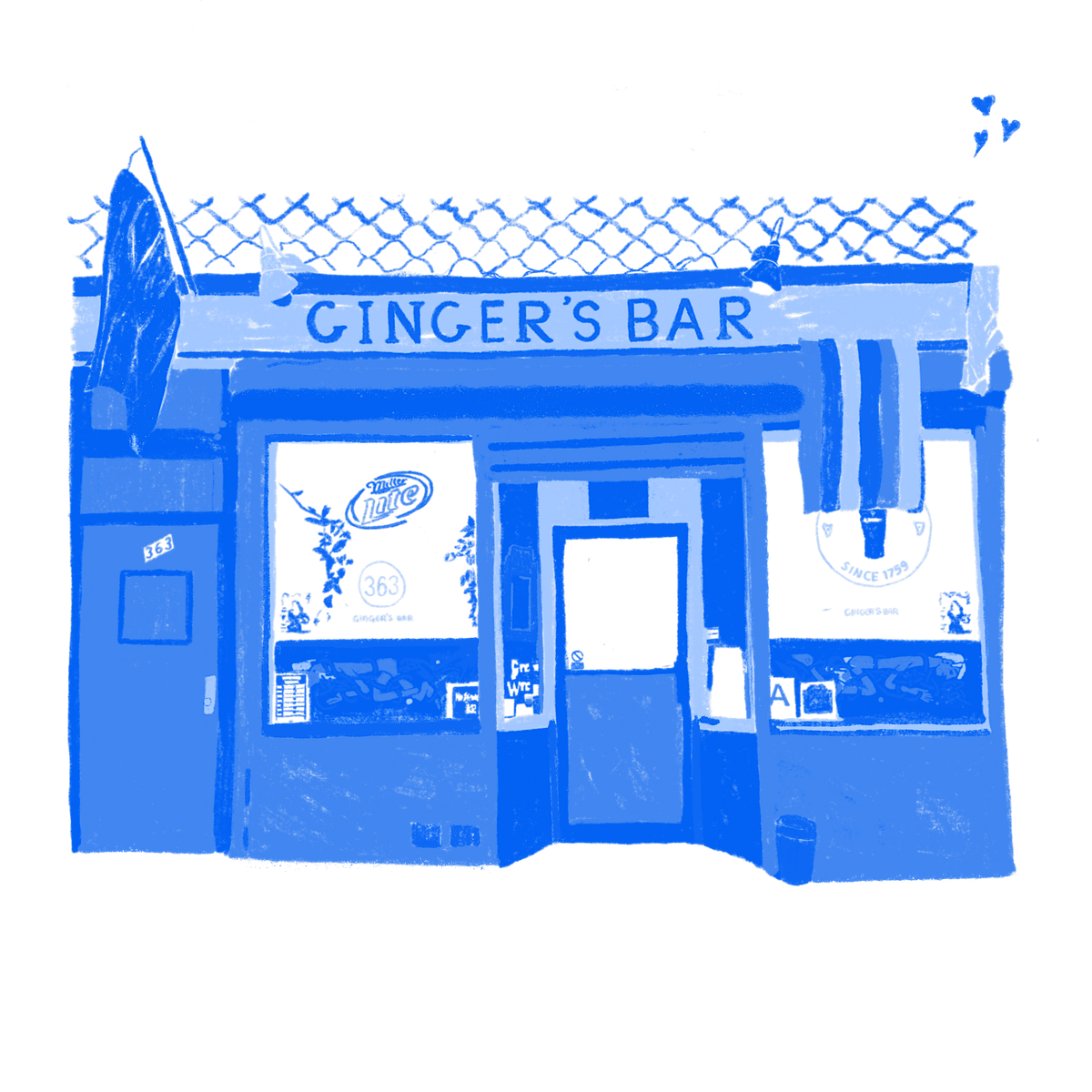 NEW YEAR'S EVE AT GINGER'S BAR