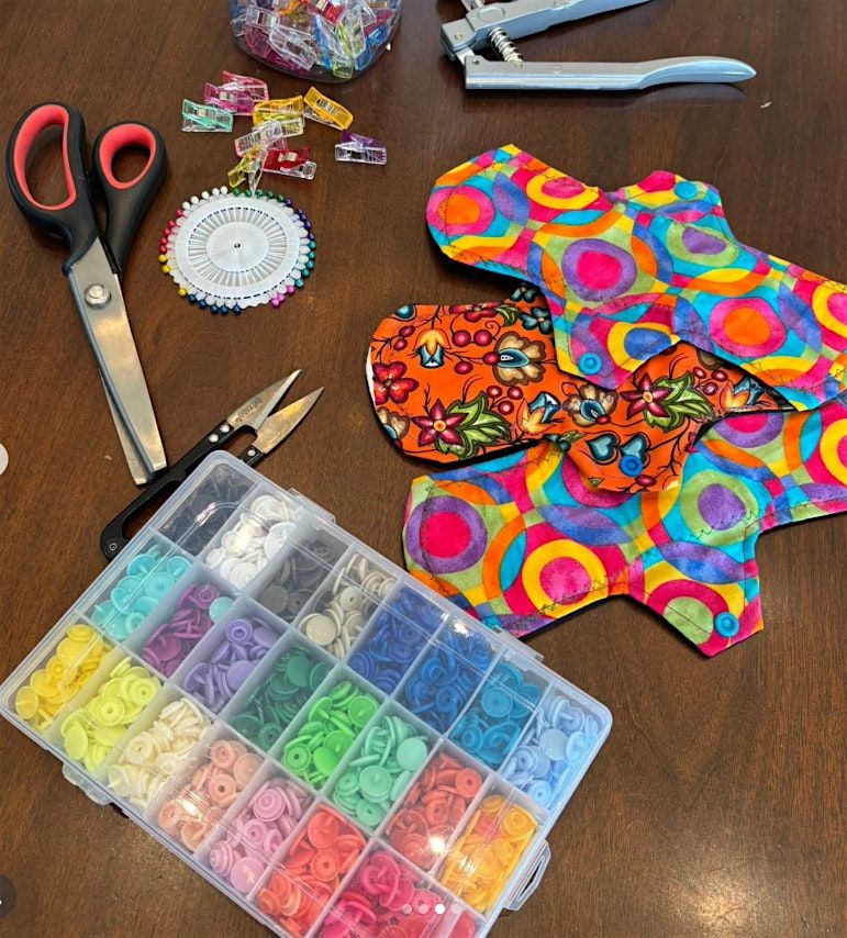 Learn Sewing Machine Basics: Making Reusable Period Pads (RSVP REQUIRED)