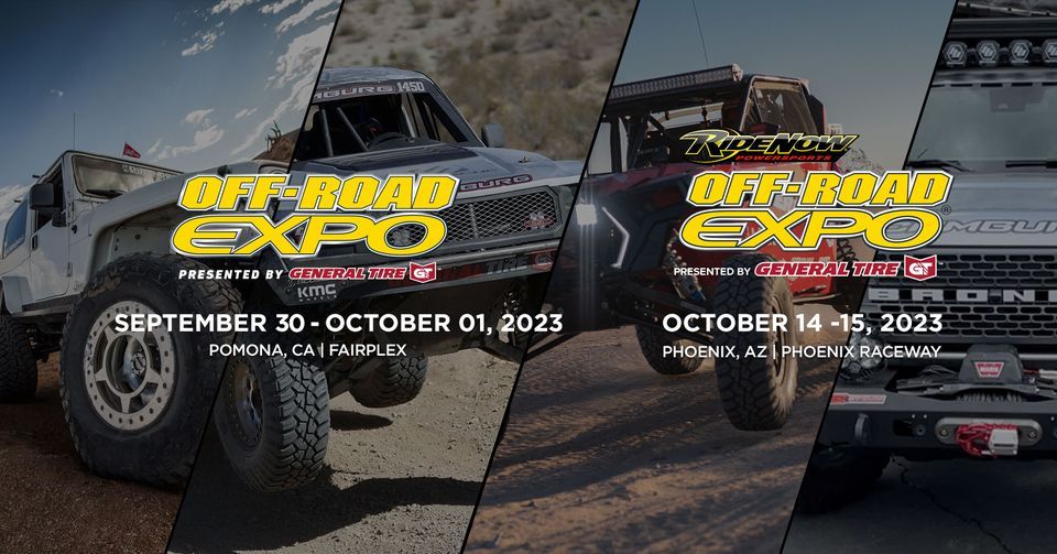 2023 OffRoad Expo Presented by General Tire Fairplex, Pomona, CA