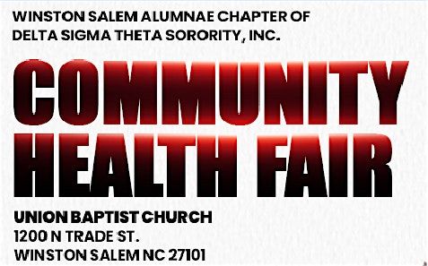 Annual Health Fair - WSAC- Delta Sigma Theta Sorority