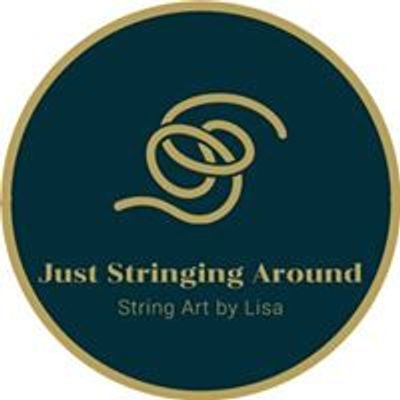 Just Stringing Around string art by Lisa