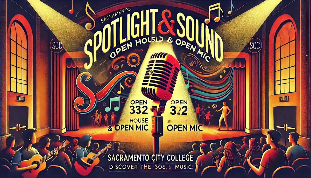 Spotlight & Sound: Open House & Open Mic Night