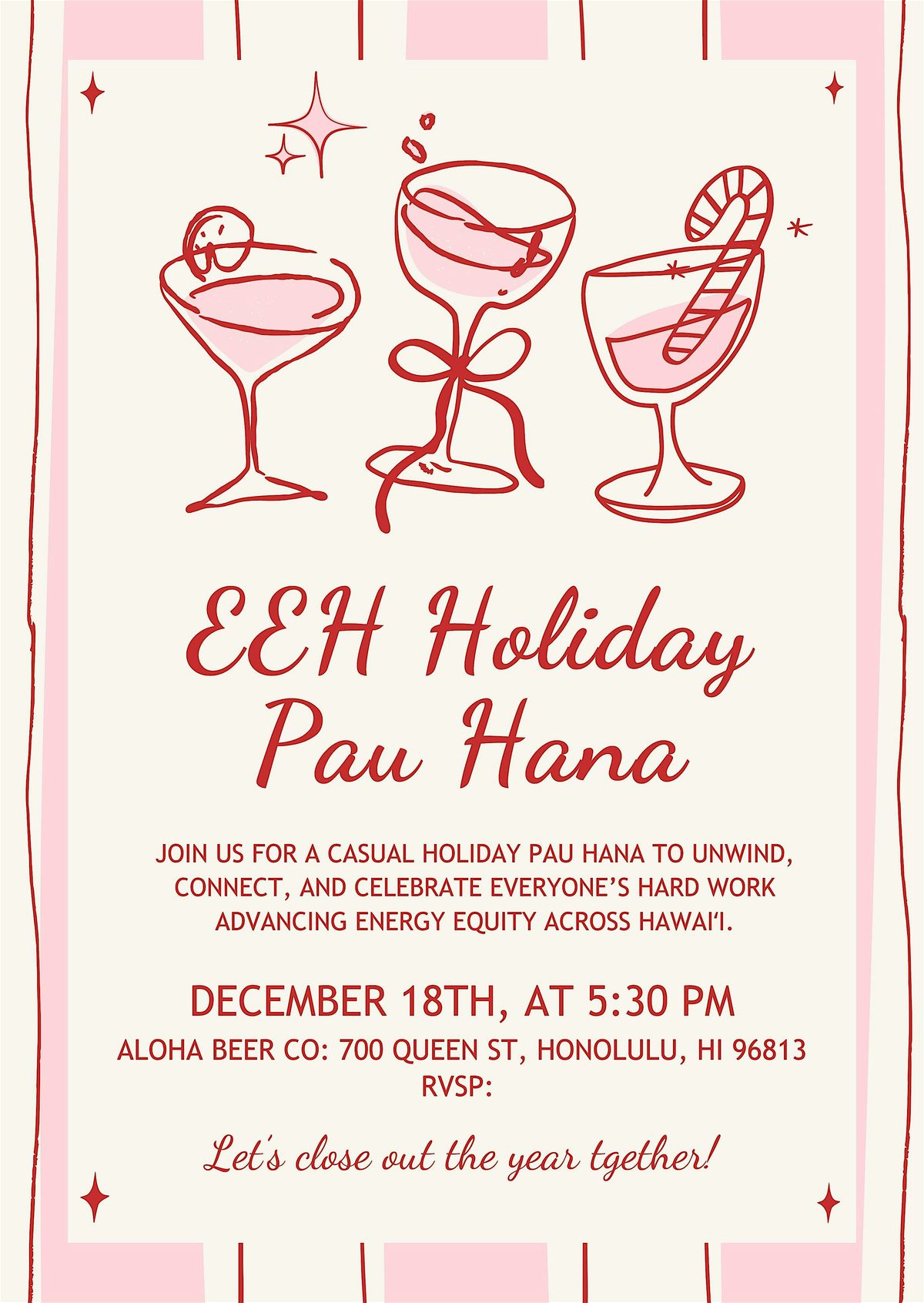 EEH Holiday Pau Hana