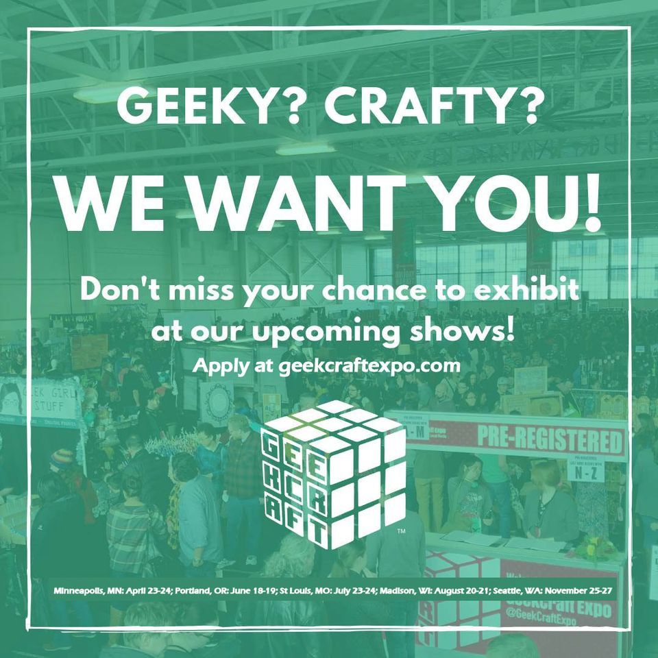 Twin Cities GeekCraft Expo Minneapolis Convention Center April 23, 2022