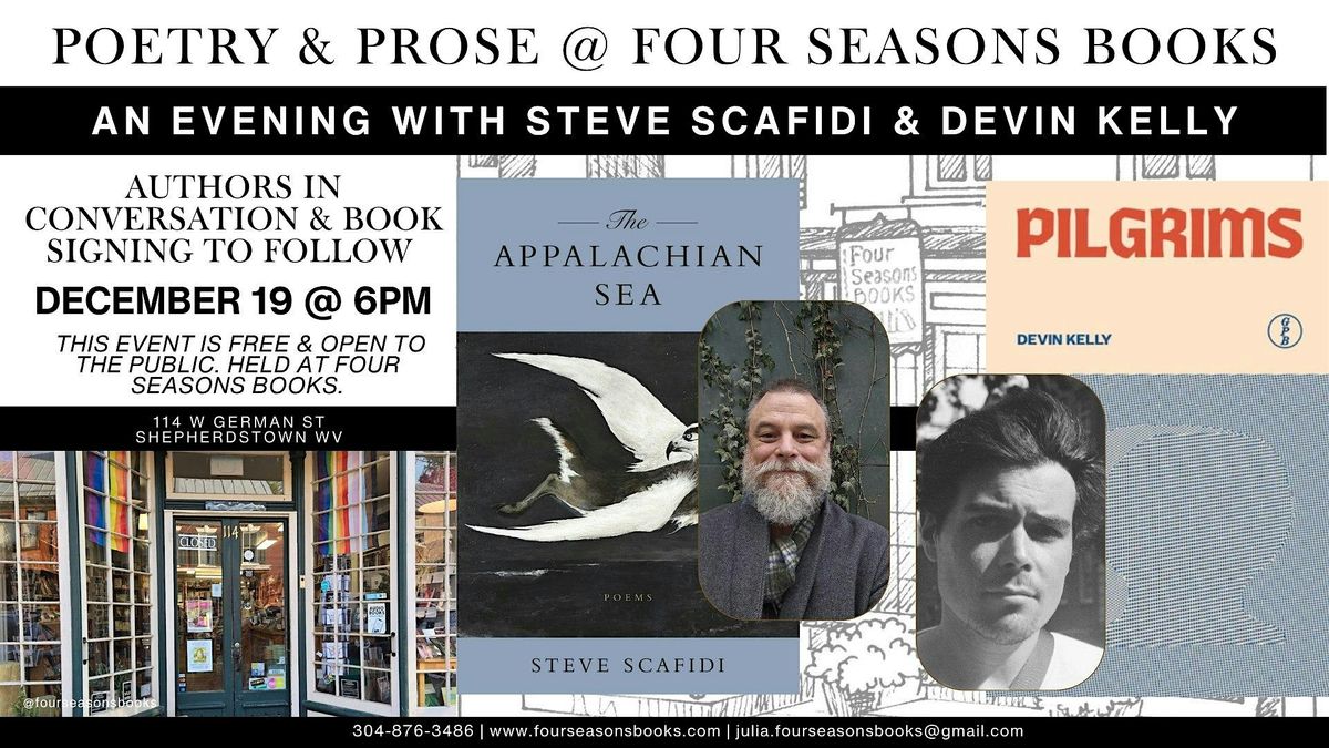 Poetry & Prose: An Evening with Steve Scafidi & Devin Kelly
