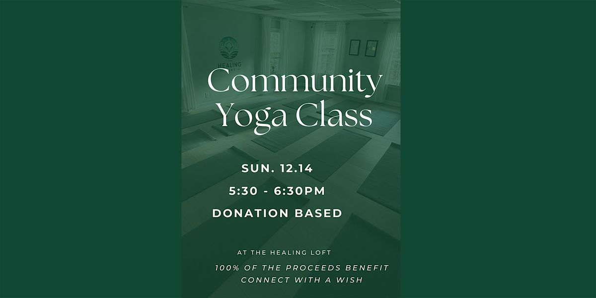 Community Yoga for Connect With A Wish