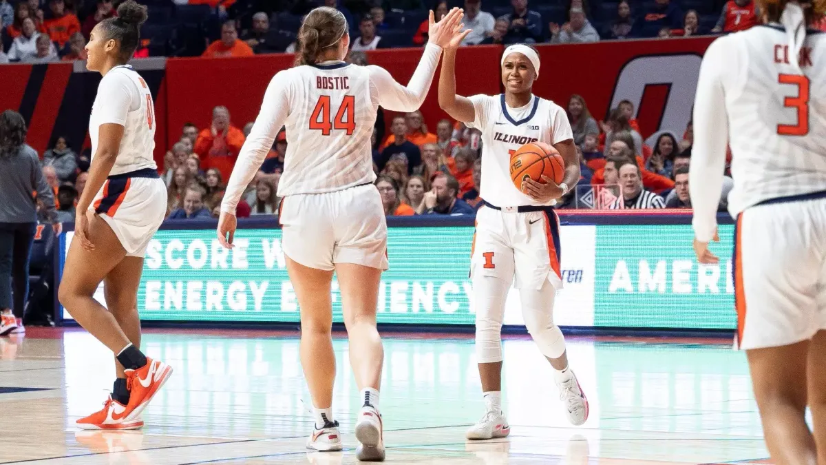 Indiana Hoosiers at Illinois Fighting Illini Womens Basketball