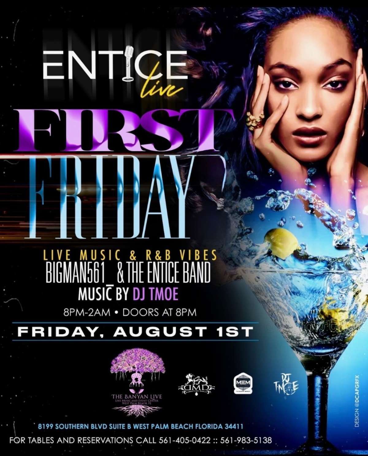 Entice Live 1st Friday