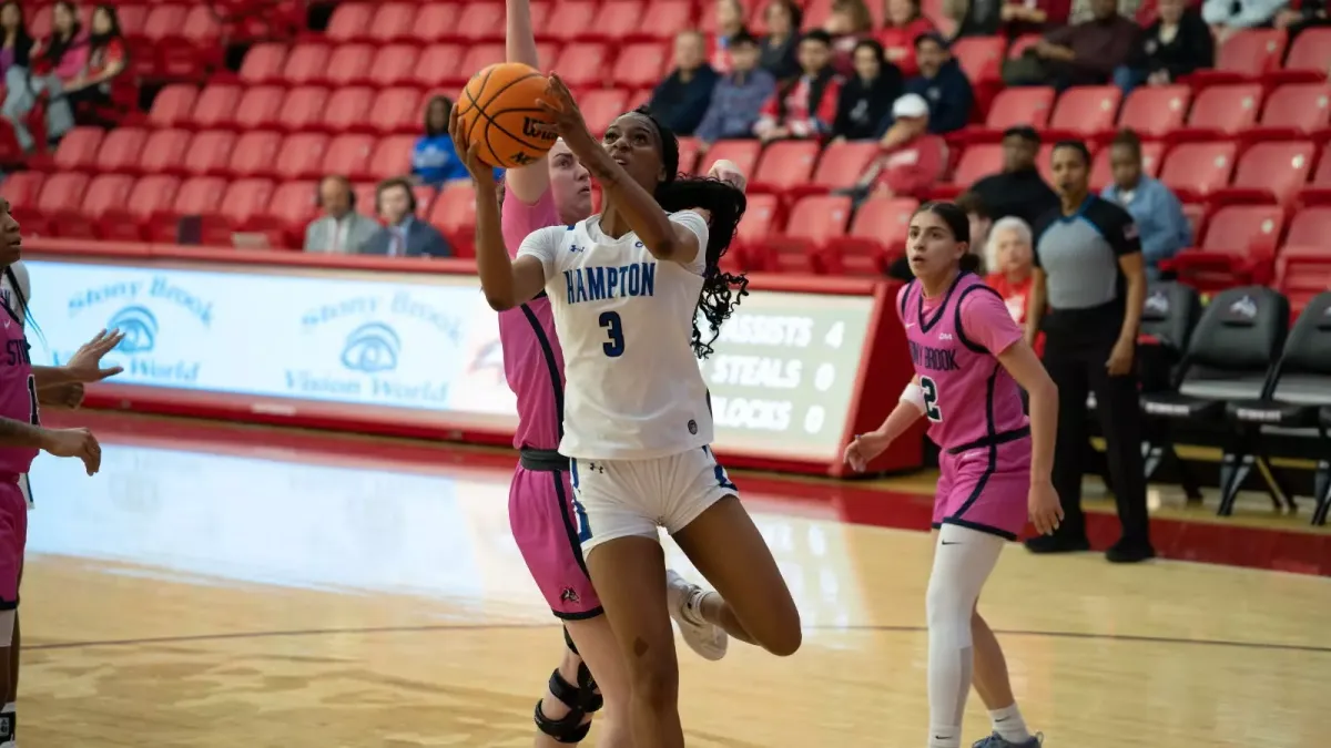 Monmouth Hawks at Hampton Pirates Womens Basketball